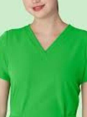 MANDALA V-Neck Pocket Short Sleeve Scrub Uniform Top